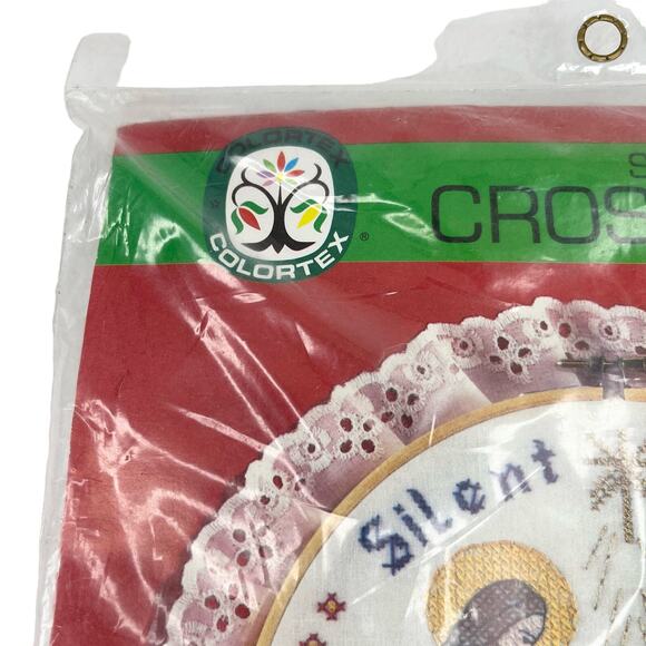 Colortex Silent Night Holy Night 1986 Stamped Cross Stitch Kit New - Picture 7 of 10